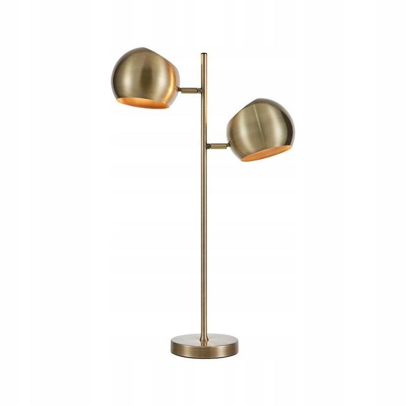 Stolní Lampa Kovová Koule Markslojd Edgar 108692 Zlatá