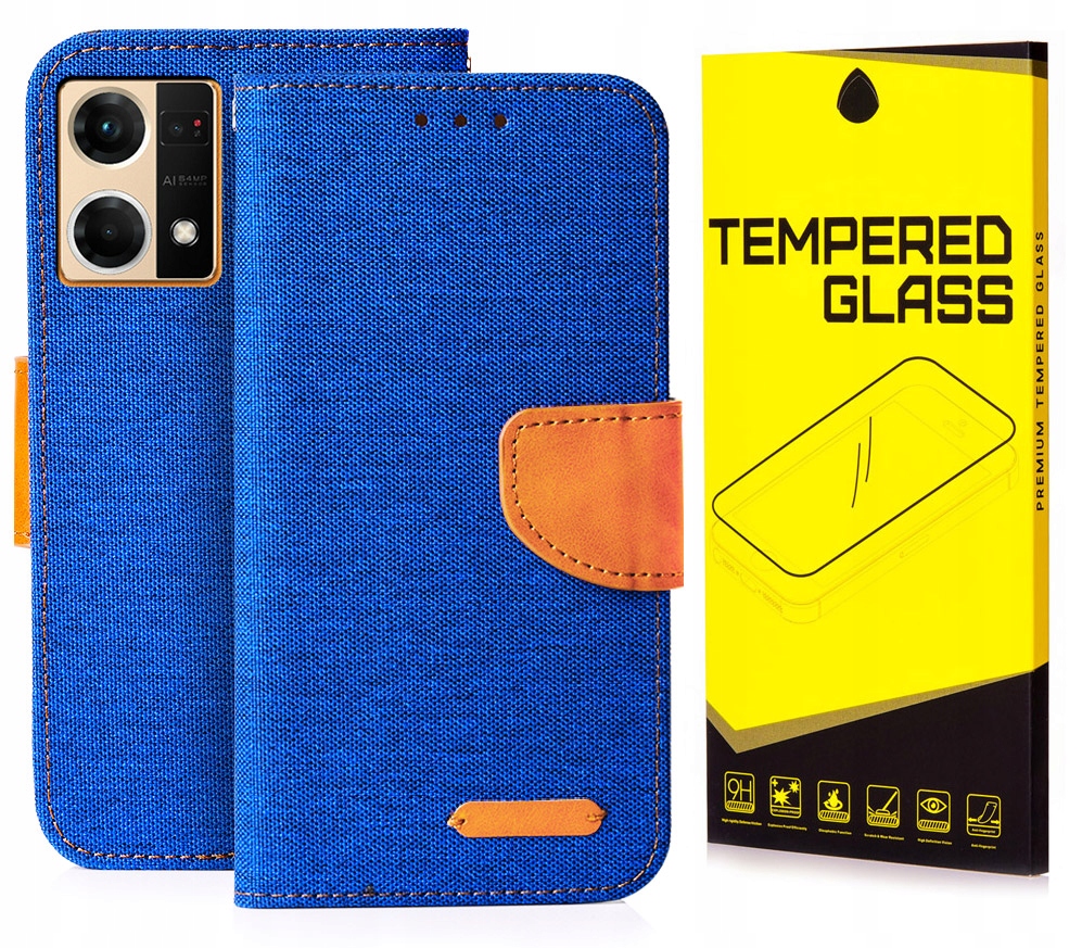 

Etui Portfel Case Canvas Do Oppo Reno7 4G