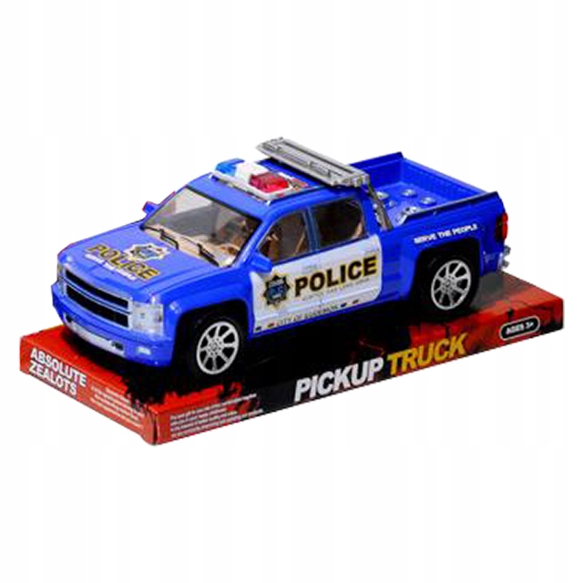 AUTO POLICYJNE PICKUP ZABAWKA DLA DZIECI