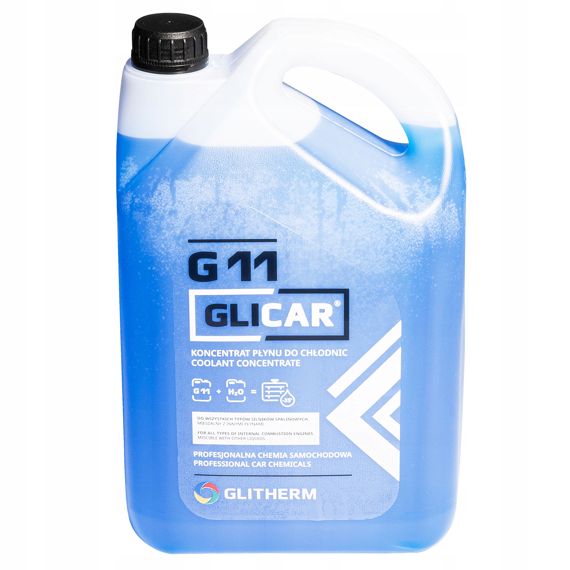 Koncentrat do chłodnic Glicar G11 niebieski 5L -35°C Polski Producent