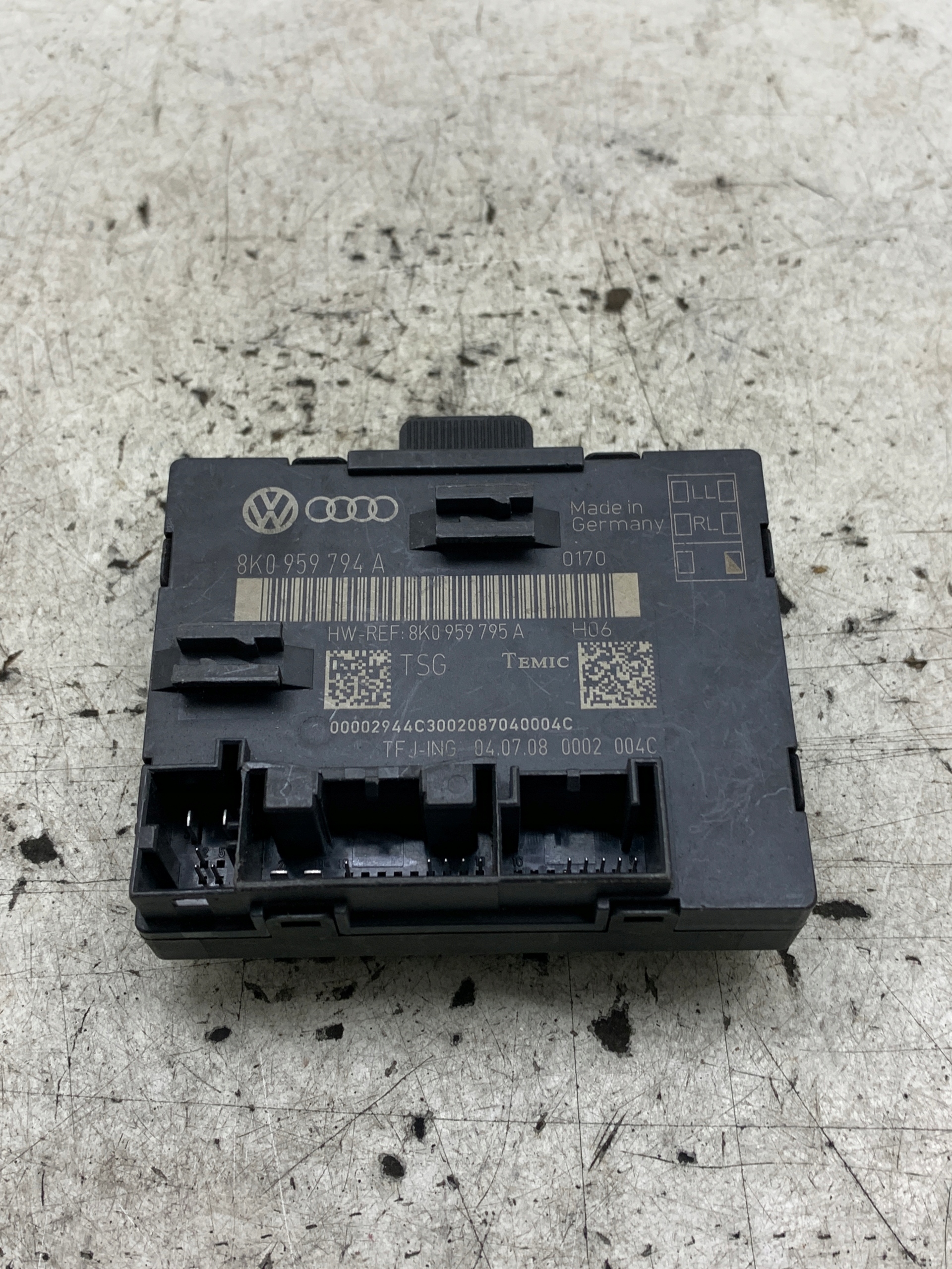 module control unit door 8K0959794A VW AUDI
