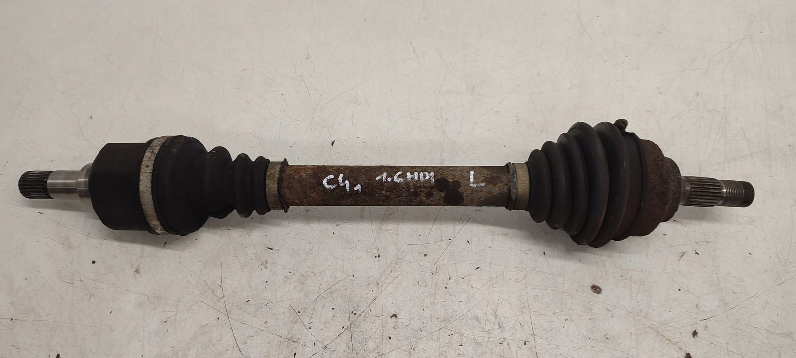 semi-axis left Citroen C4 and 1,6 HDI