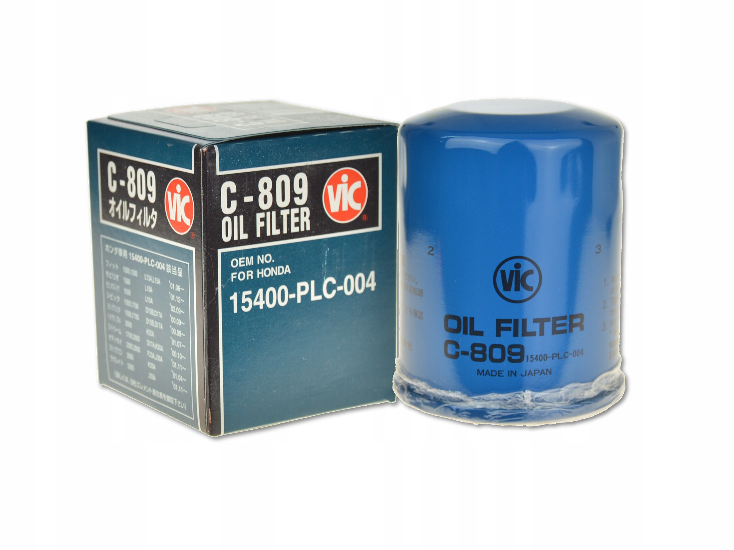 FILTR OLEJU C-809 VIC MADE IN JAPAN za 32.90PLN z Legnica - Allegro ...