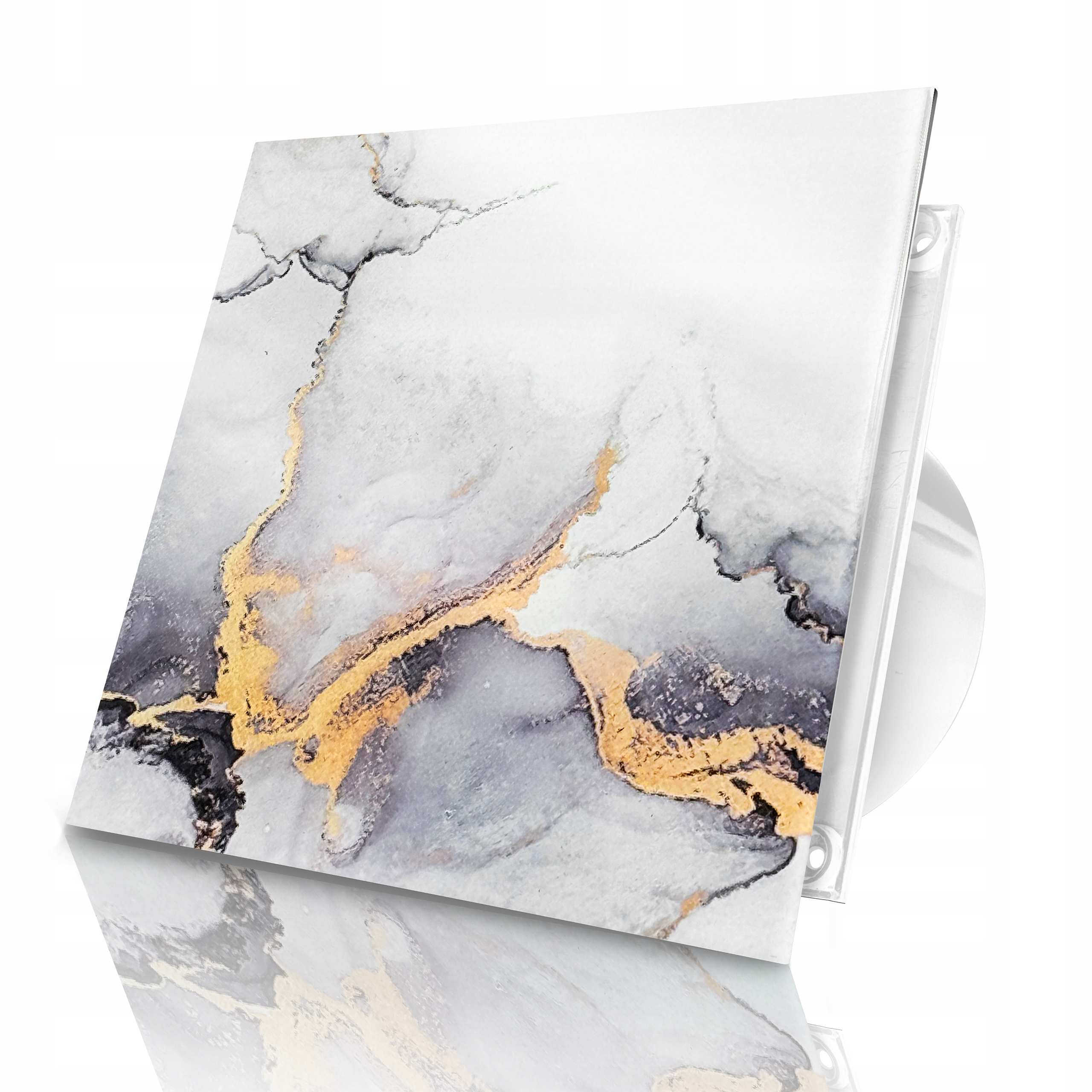 Wentylator Łazienkowy 100 MM Higrostat Timer 52 +klapa Zwrotna