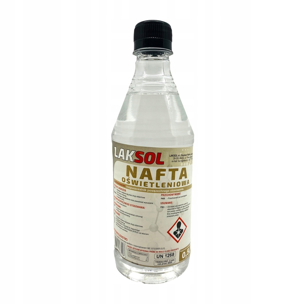

Nafta oświetleniowa Laksol Nafta D60 500 ml