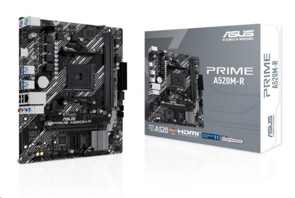 Asus Prime A520M-R soc.AM4 A520 DDR4 mATX M.2 Hdmi 90MB1H60-M0EAY0
