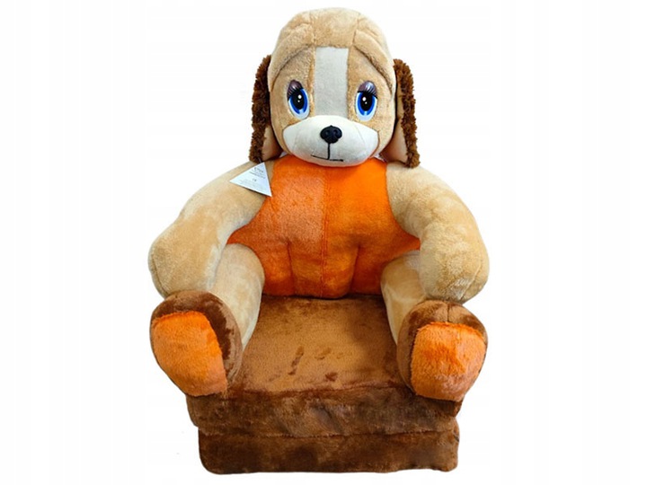 

Materac dla dziecka krzesełko pluszowy piesek 5w1