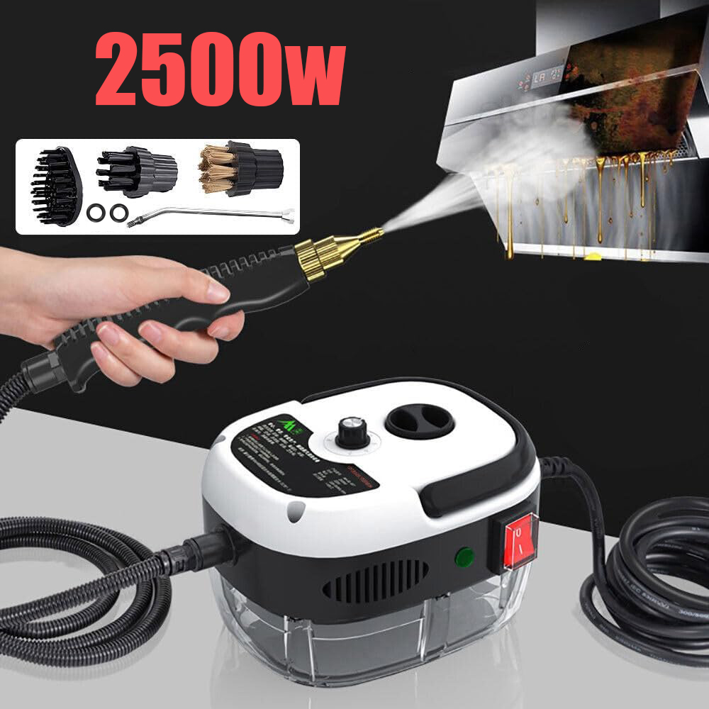 Ruční Parní Čistič 2500 W, Vysavač Pro Veškerý Kuchyňský Nábytek