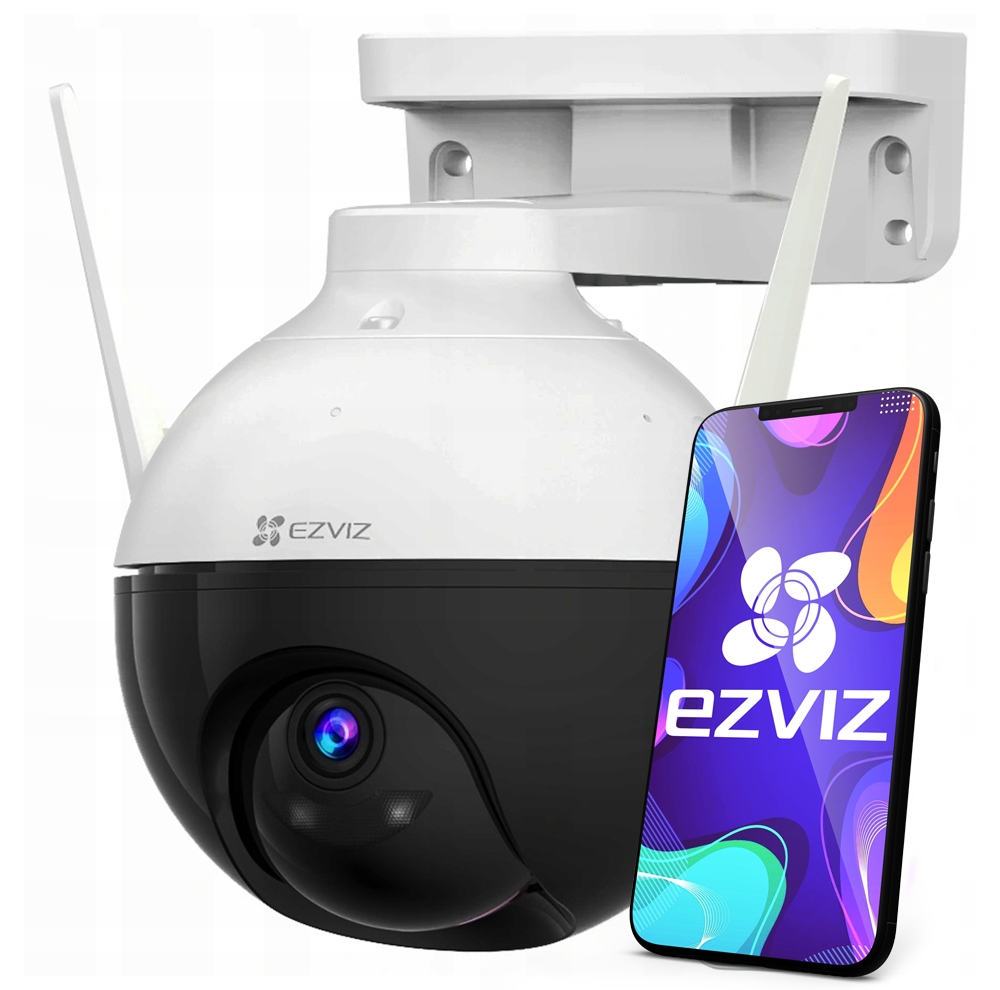 KAMERA OBROTOWA WiFi Zewnętrzna FHD 360° C8T EZVIZ