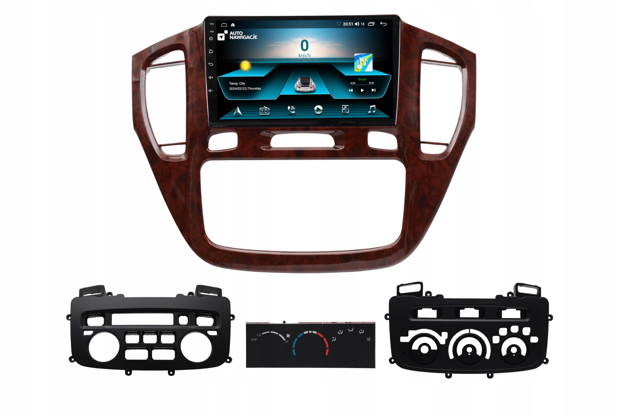 Gps Navigace Toyota Highlander 2000-2007 Android 2/64 Gb
