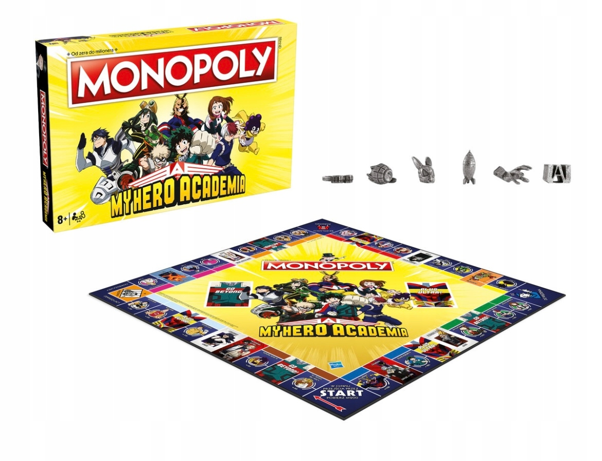 Monopoly My Hero Academia Hasbro Pl