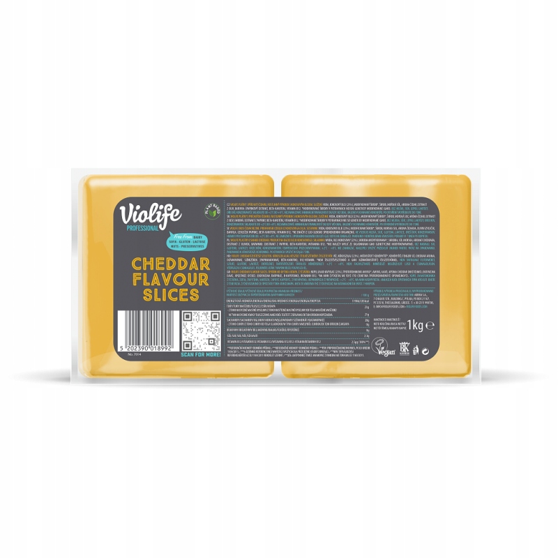 Violife Cheddar plastry 1kg