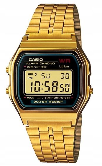 80. let hodinky Casio Vintage A159WGEA Retro Záruka 3+3 roky Zibi Gravírování
