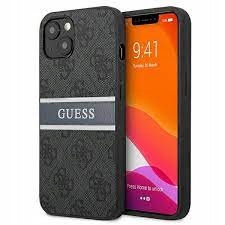 Guess 4G Saffiano Strap Pro Iphone 13 Mini Šedý