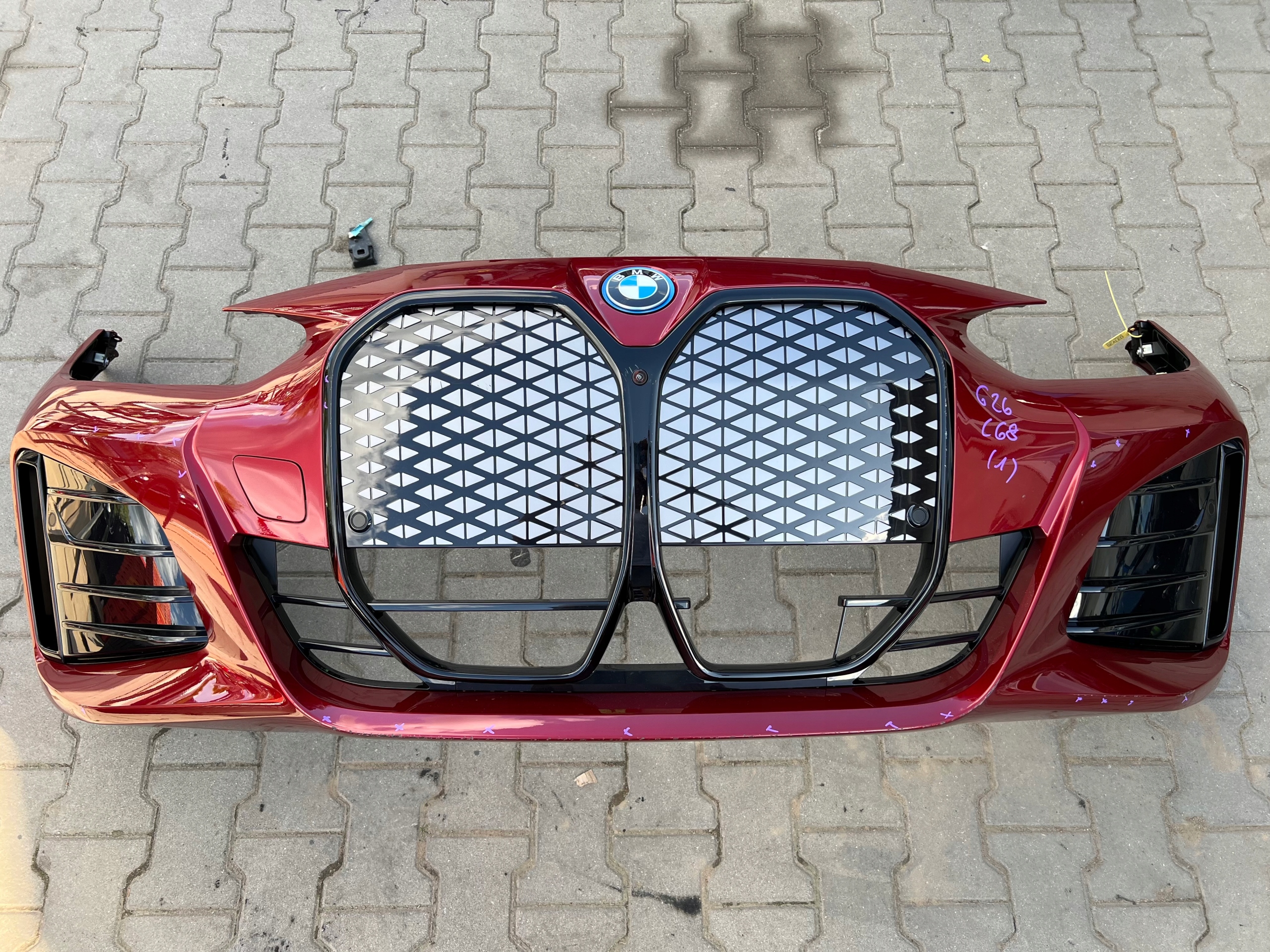 ZDERZAK PRZÓD PRZEDNI BMW I4 G26 M PAKIET KOLOR C68