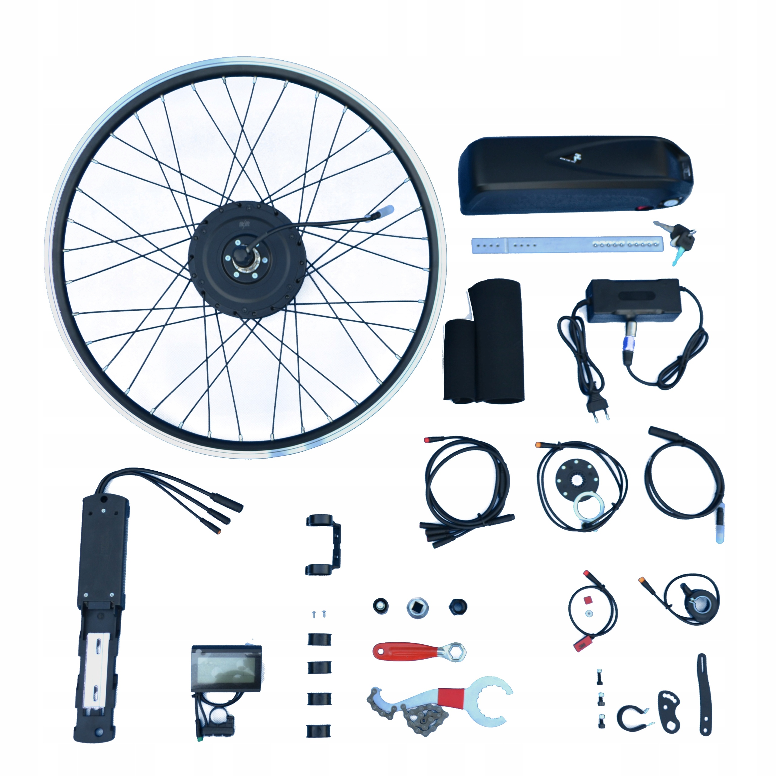 

Zestaw do konwersji E-bike 48V 1000,bateria 16,0Ah