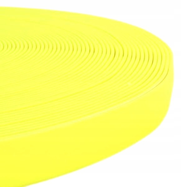 

Smycz wodoodporna Pvc, Żółty Neon, 5m/2cm, trening