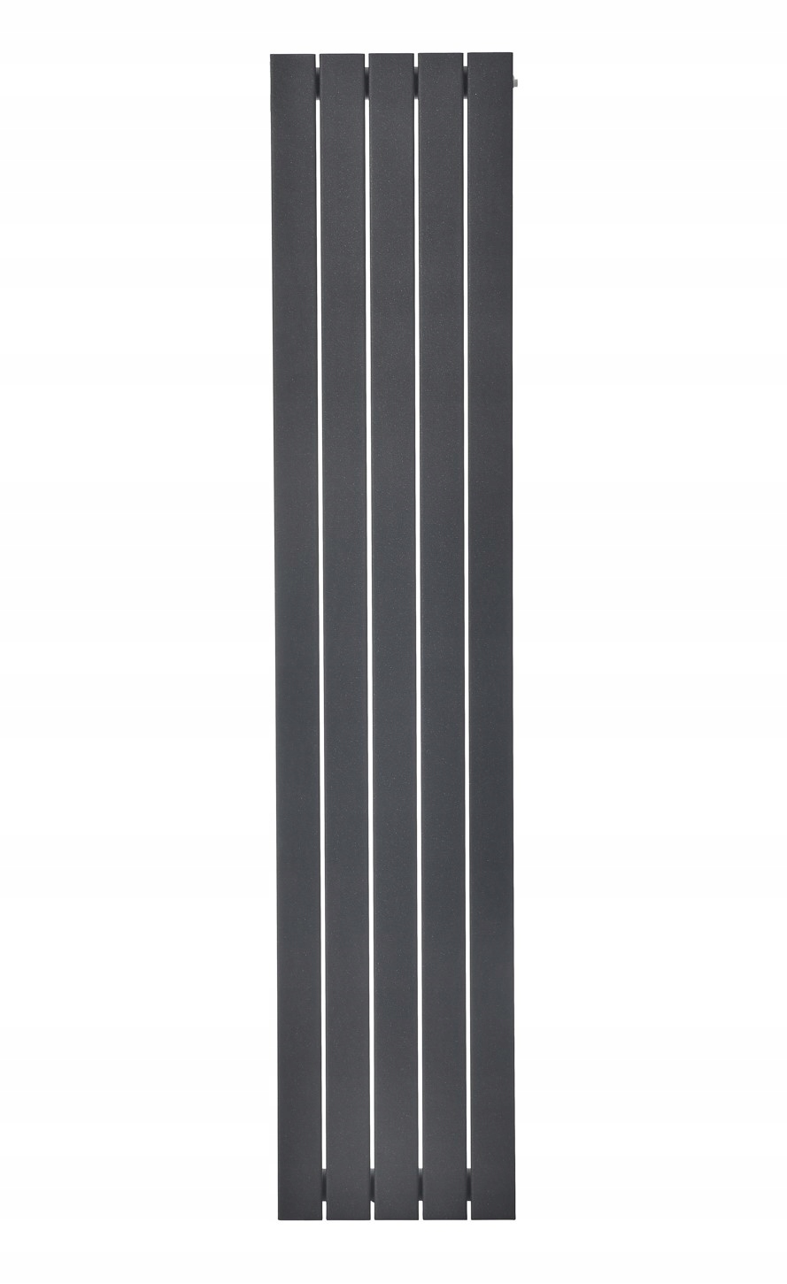 Dekoratívny panelový kúpeľňový radiátor Lotus 160x38 Antracit prípojka 50 mm
