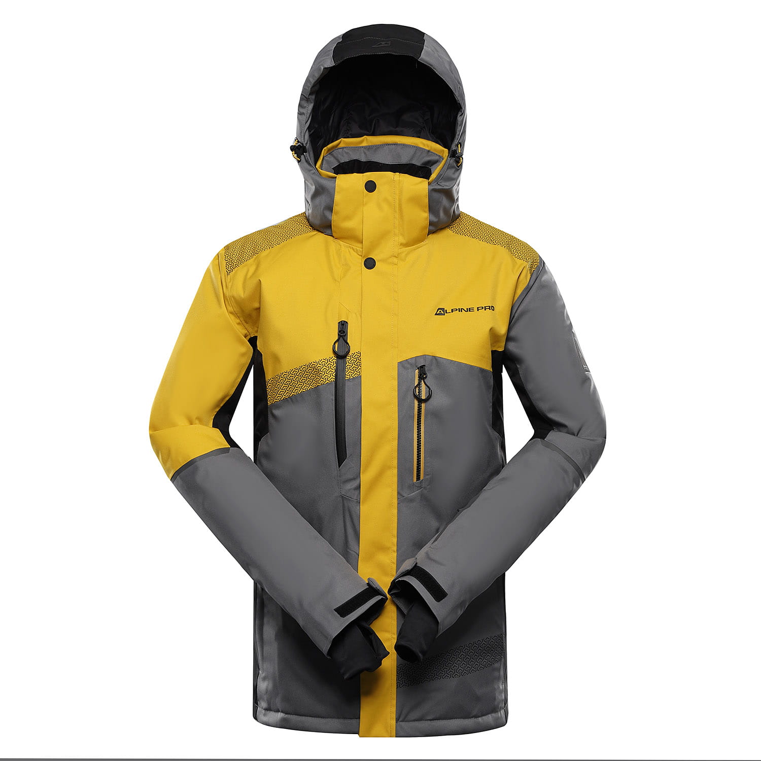 Kurtka męska narciarska snowboardowa Alpine Pro Dear 2 k.żółty r.XXL