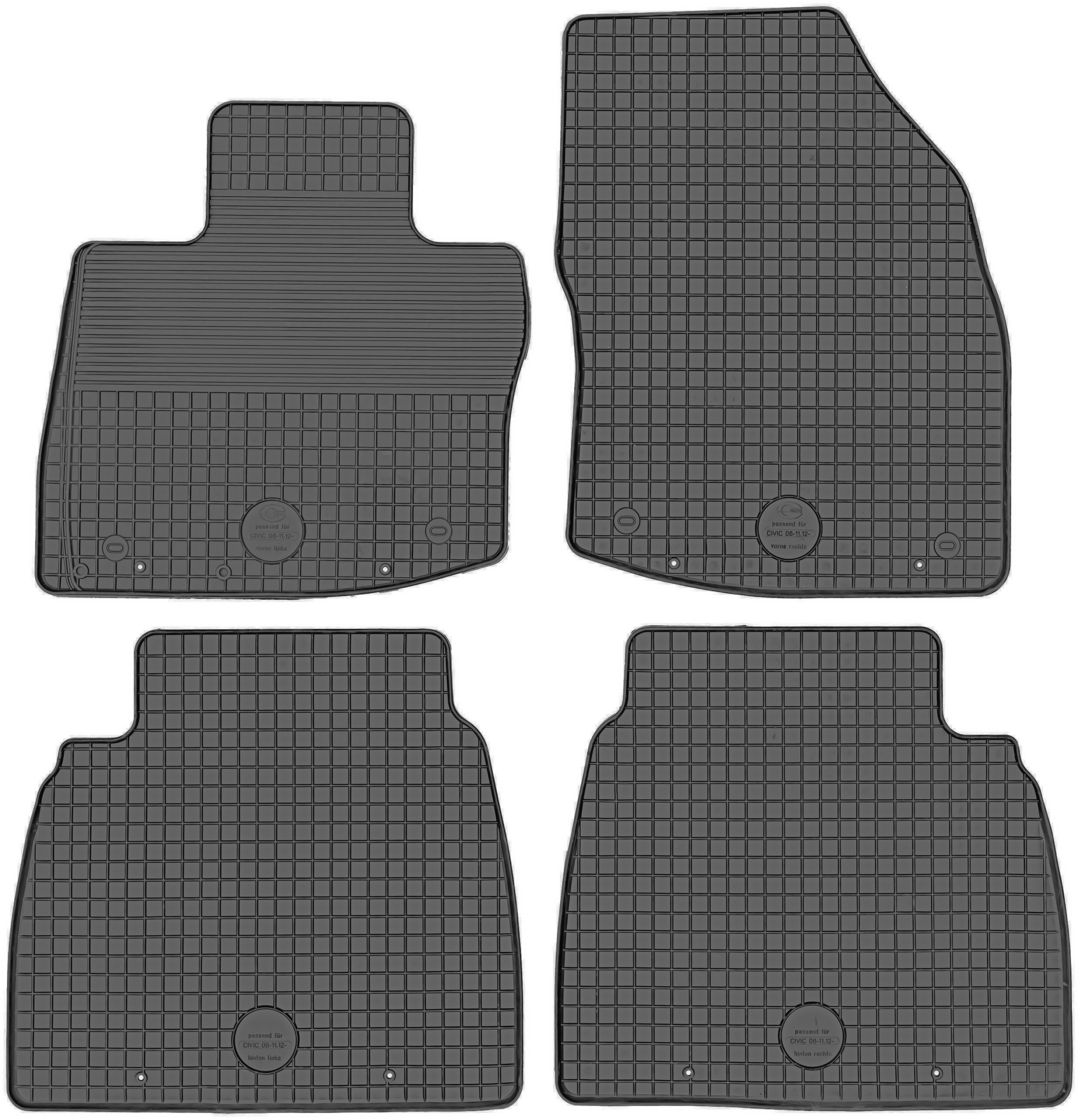 

Honda Civic IX 5D 2012-2017 Dywaniki gumowe