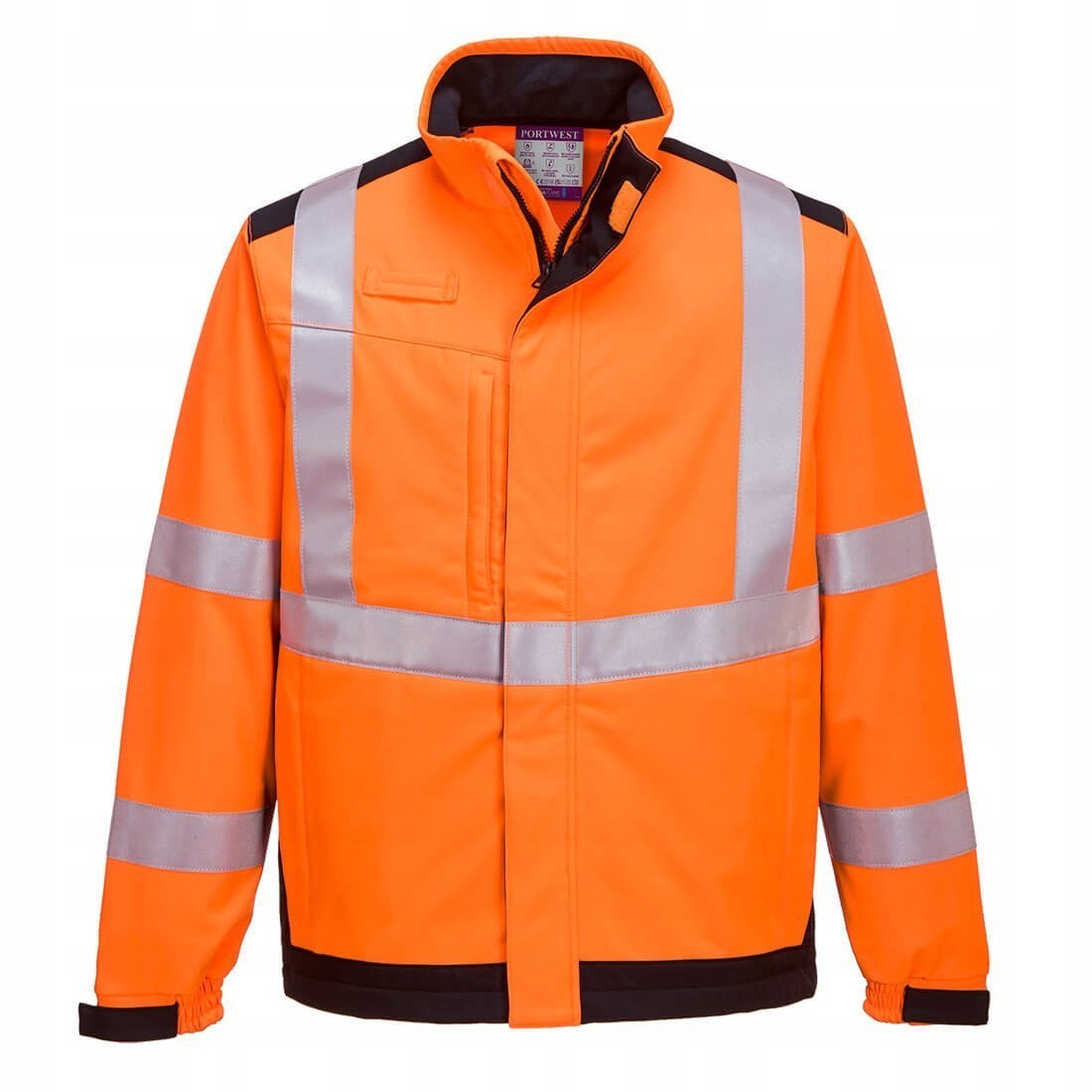 Softshell Modaflame Multi Norm Arc Oranžový/Granátový vel. XL