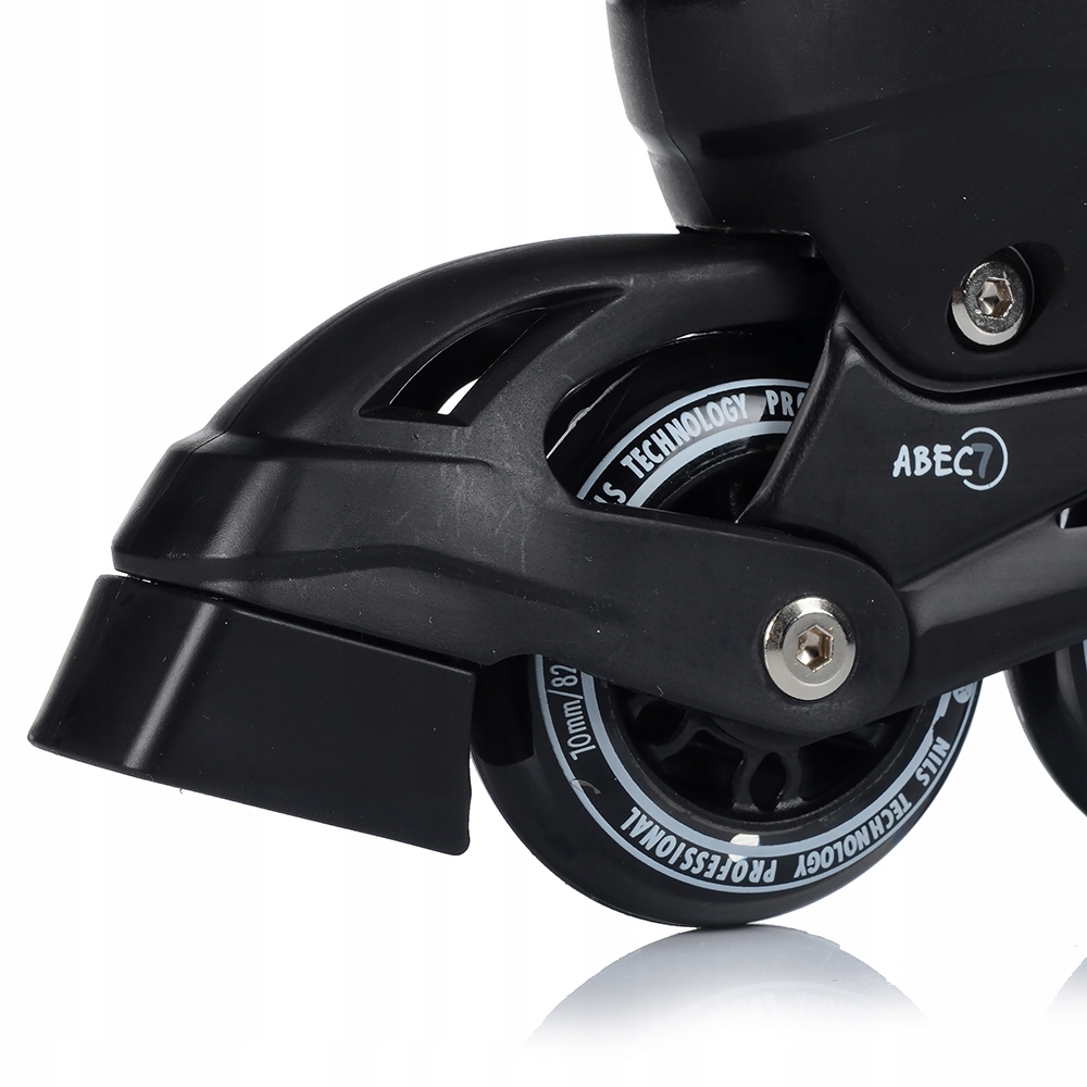 ŁYŻWOROLKI REGULOWANE 2w1 ROLKI ŁYŻWY 35-38 REKREACYJNE HOKEJOWE ABEC 7 Rozmiar 35-38