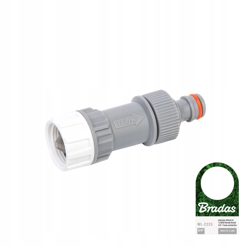 WHITE LINE Reduktor ciśnienia do 1,0 BAR z filtrem siatkowym GW3/4" WL-2233