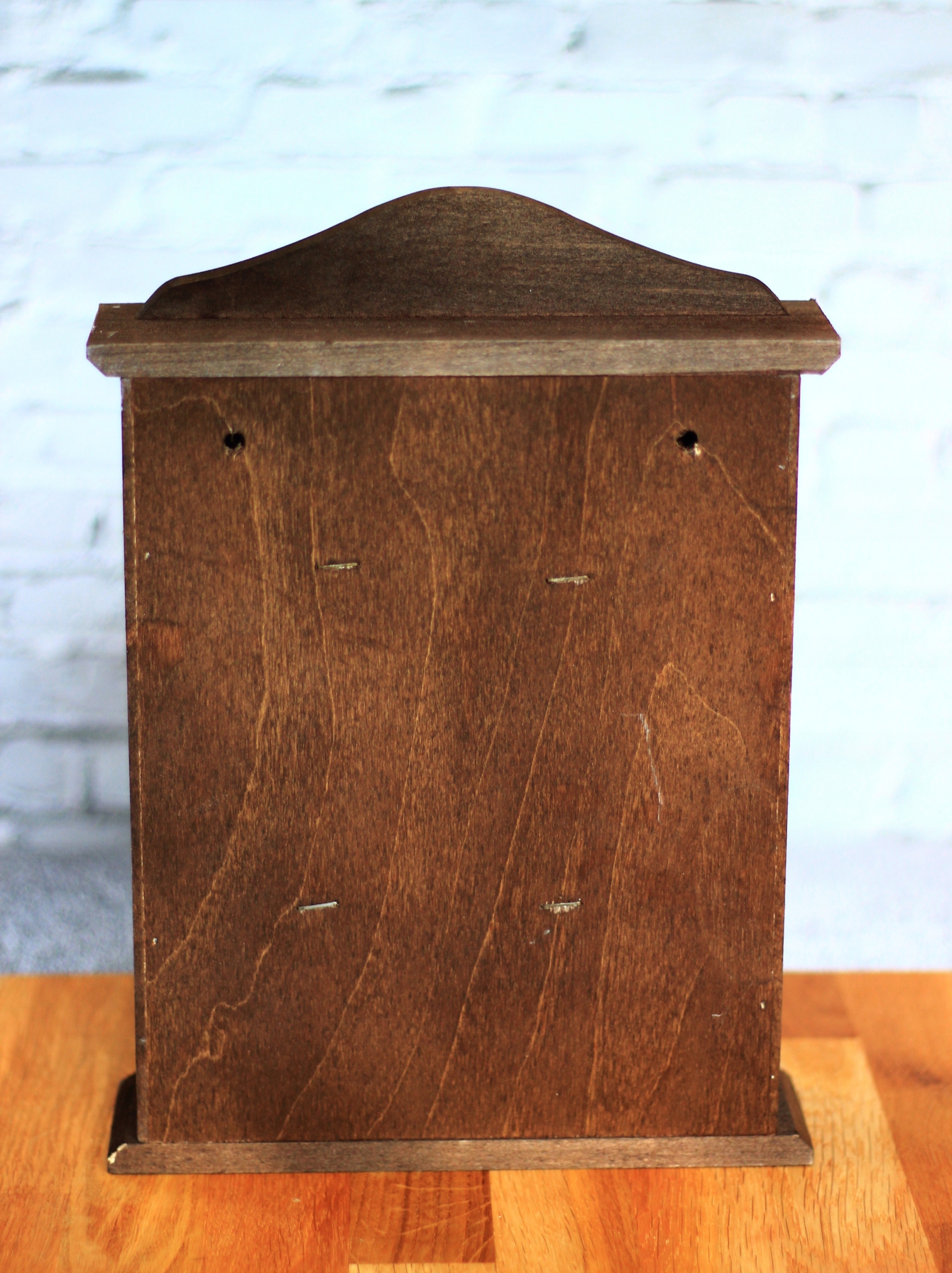 KLUCZ kluczyk Szafka na KLUCZE, drewno BRĄZOWA Marka inna