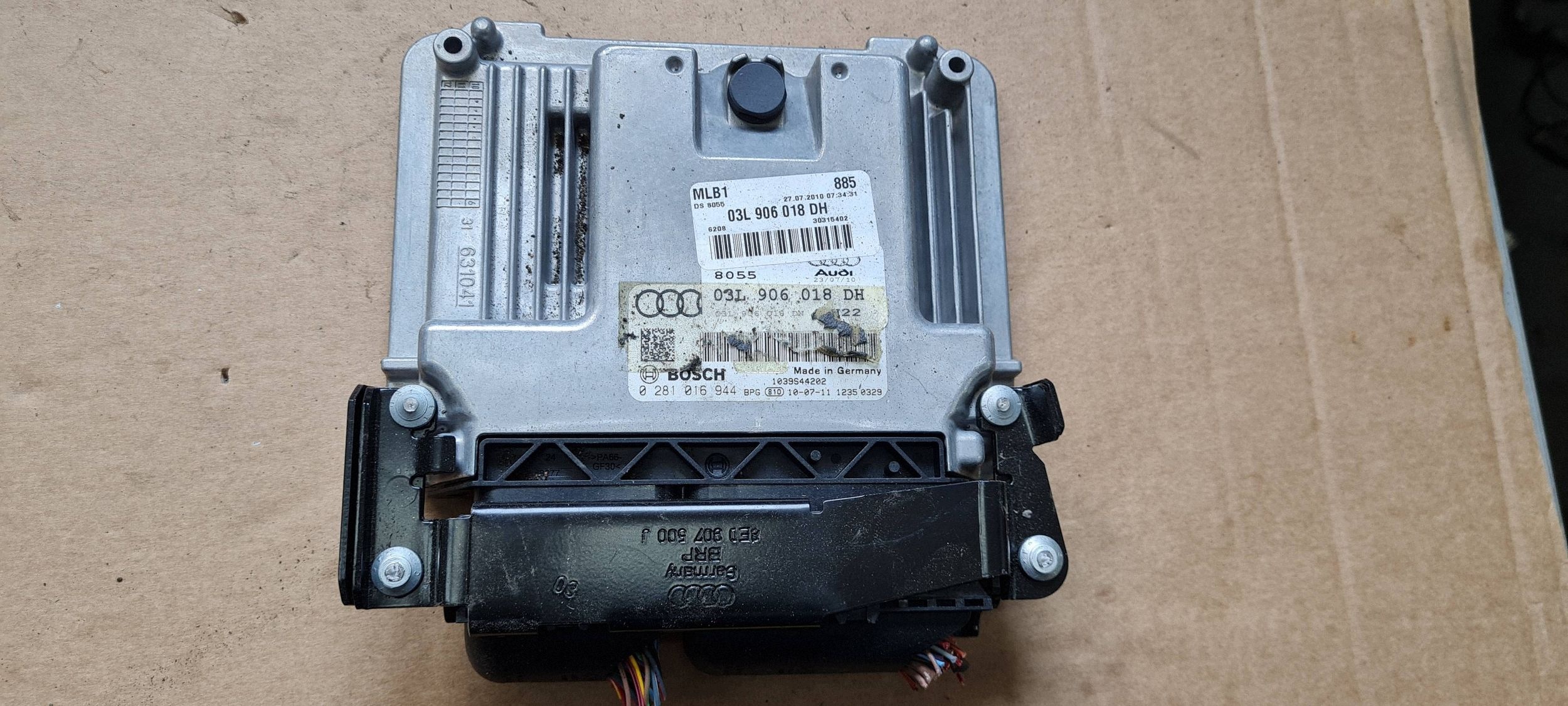 Q5 8R computer control unit of the engine ECU 2.0 TDI 03L906018DH A4 B8 A5 8T
