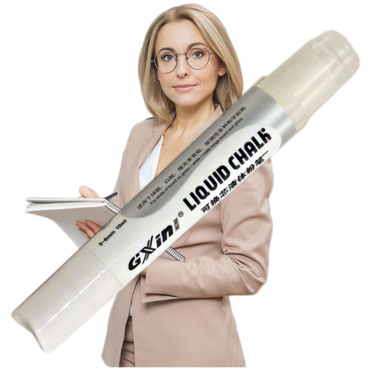 

Kredowy Pisak Biały do Szkła Tablic dla Dzieci