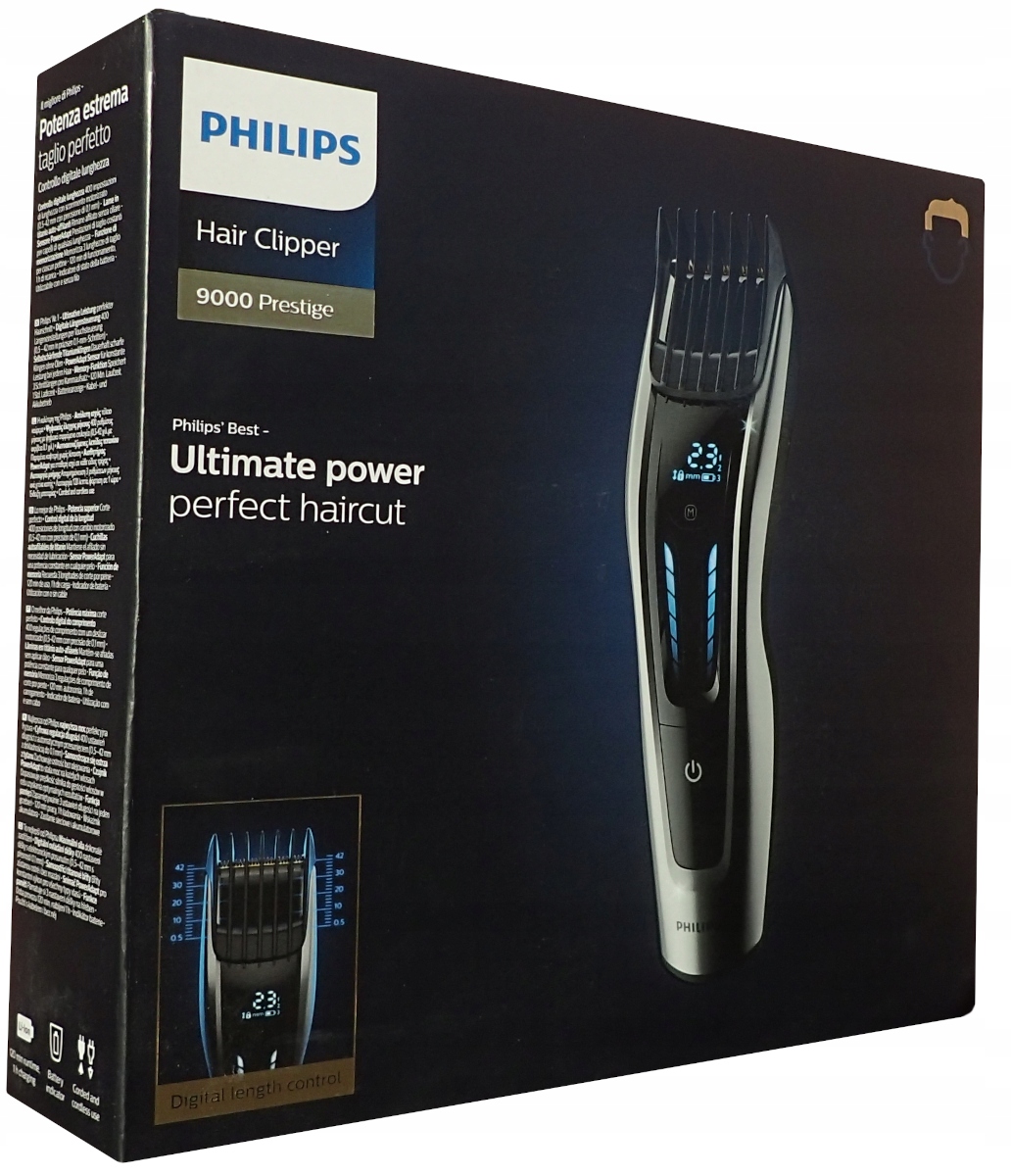 Philips HC9450/20 Zastrihávač vlasov Puzdro s 3 nástavcami
