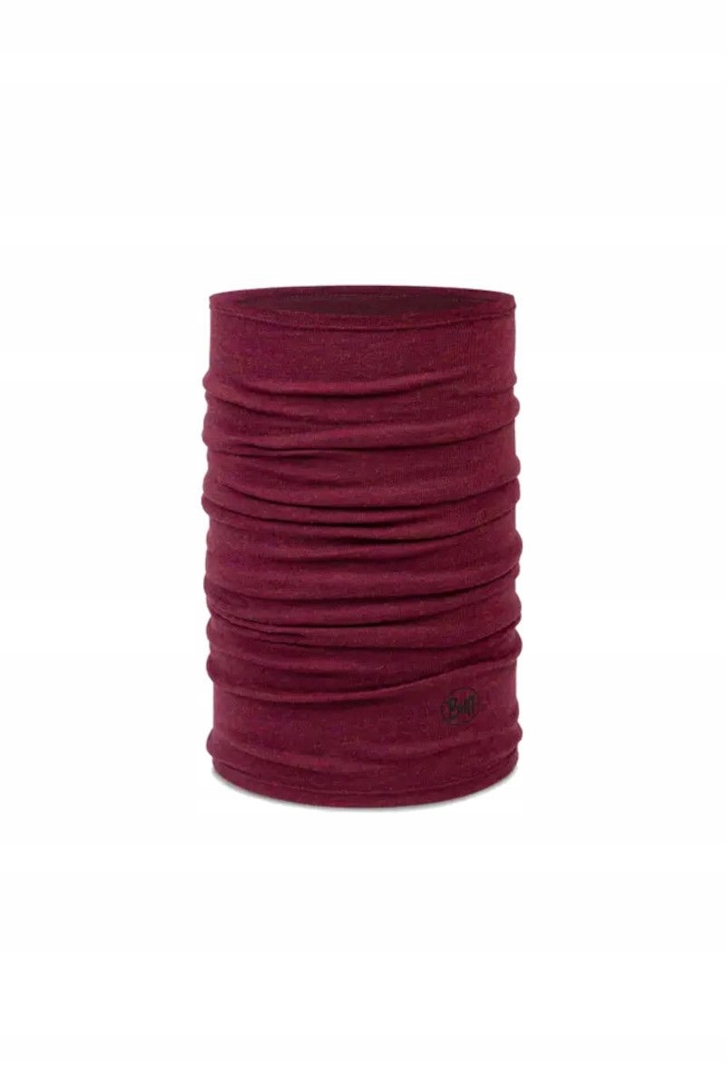 Buff Chusta wielofunkcyjna Merino Midweight Melange Tibetan Red uni