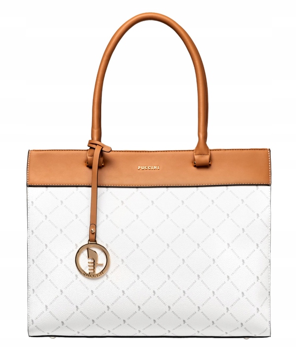Torebka damska PUCCINI MONOGRAM BLXP0040 Kolekcja MONOGRAM