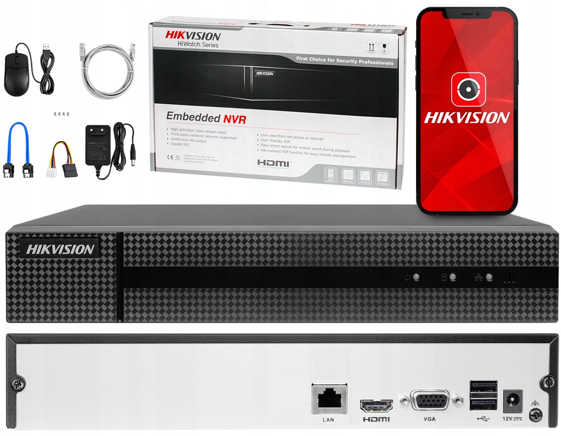 Zestaw Monitoringu 2x HiLook IPCAM-T4-30DL + 2x PTZ-N4MP PoE 4MPx Kod producenta 4x IPCAM-T4-30DL 2x PTZ-N4MP