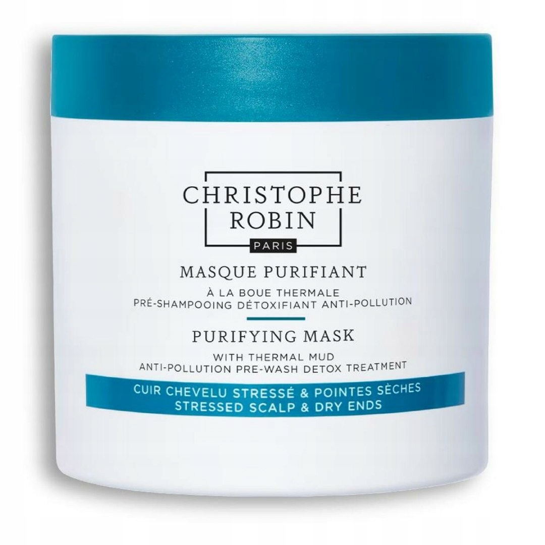 Maska na vlasy Christophe Robin Purifying Mud 250 ml