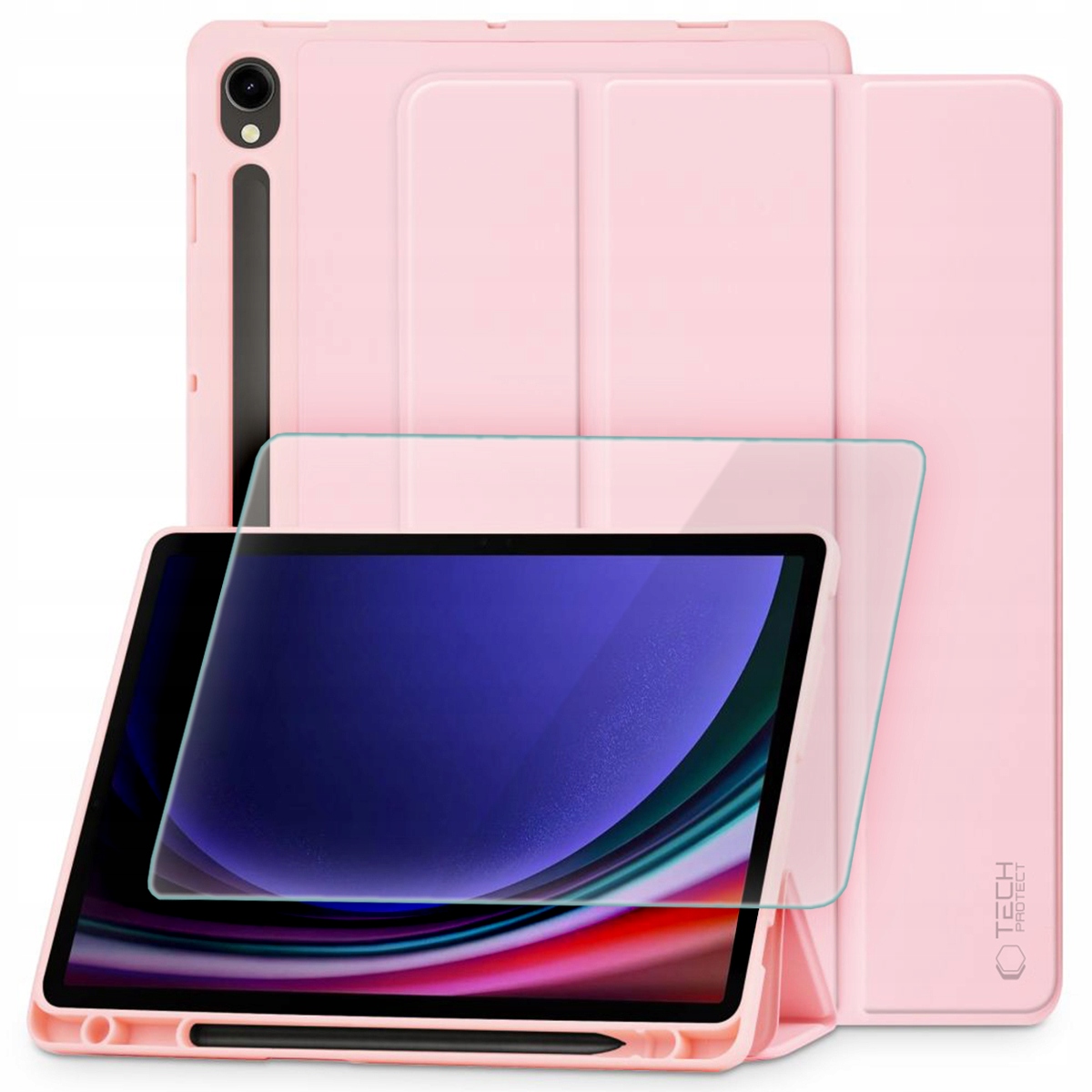 Etui Galaxy Tab S9 S9 Fe S10FE X520 X526 S10 Lite X400 X406B Szkło