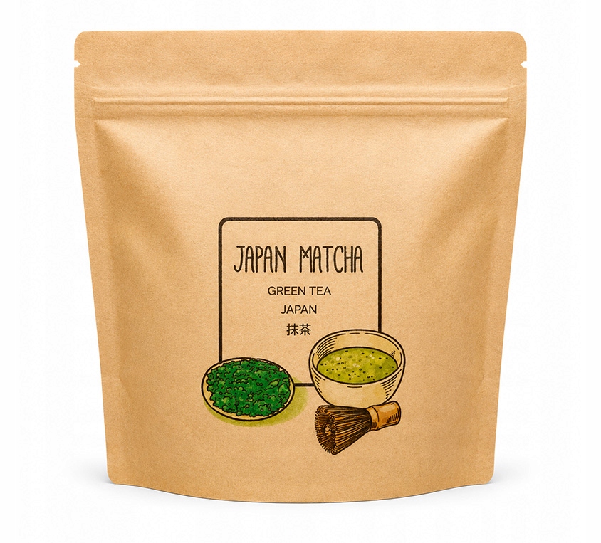 Levně Matcha japonská velká taška 250G Originální tradiční Čaj z Japonska