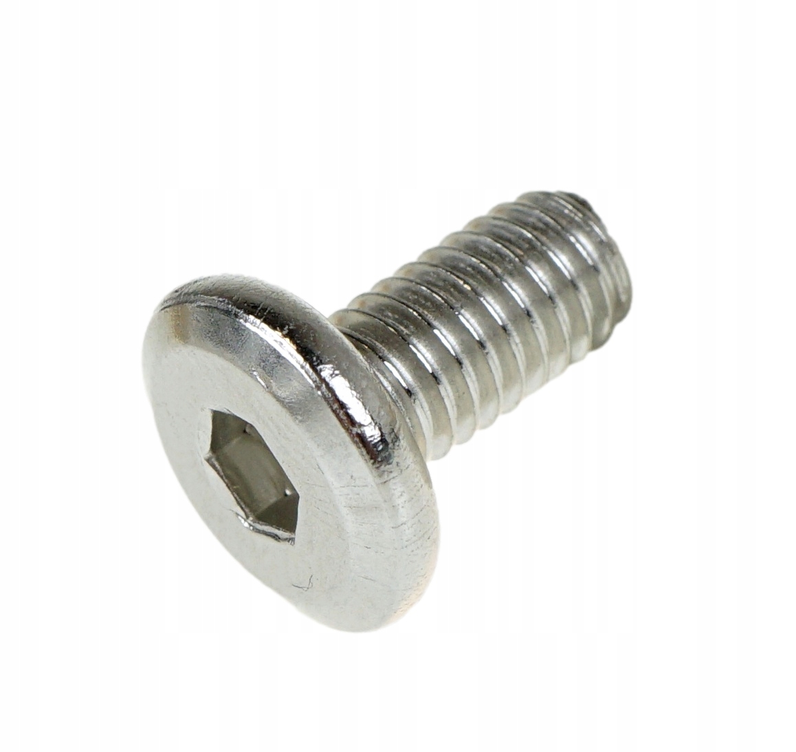 

10x wkręt łeb płaski imbus M6x12 stal nierdzewna