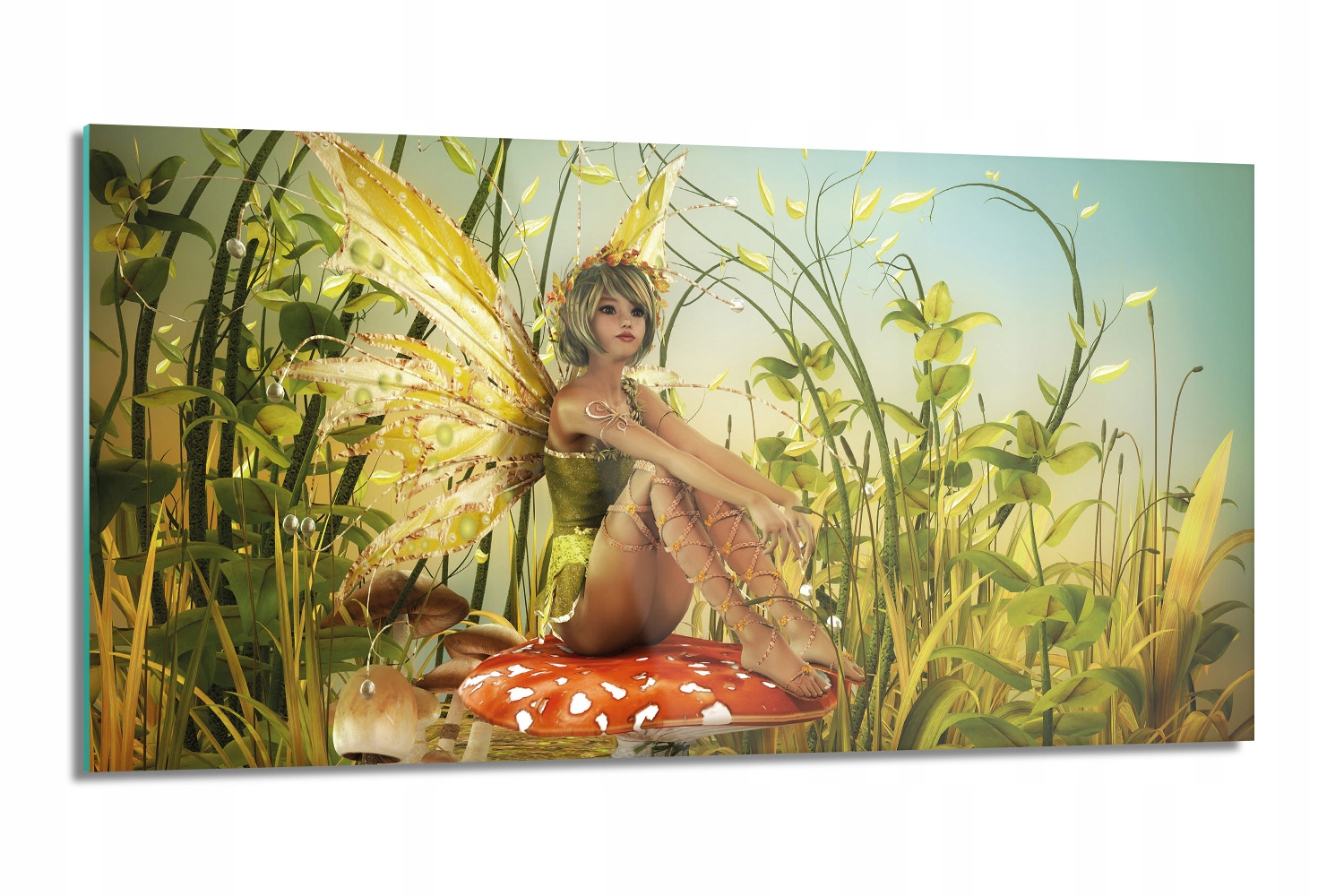panel do kuchyne lacobel Elf muchotrávka 100x50