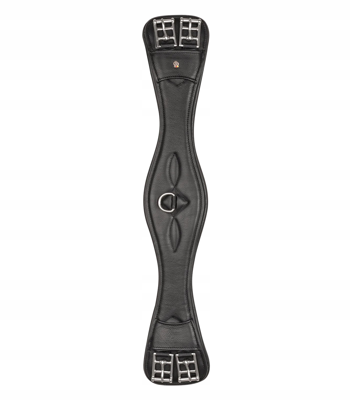 Pásek pro koně Waldhausen Comfort jezdecký kožený černý 55 Dr