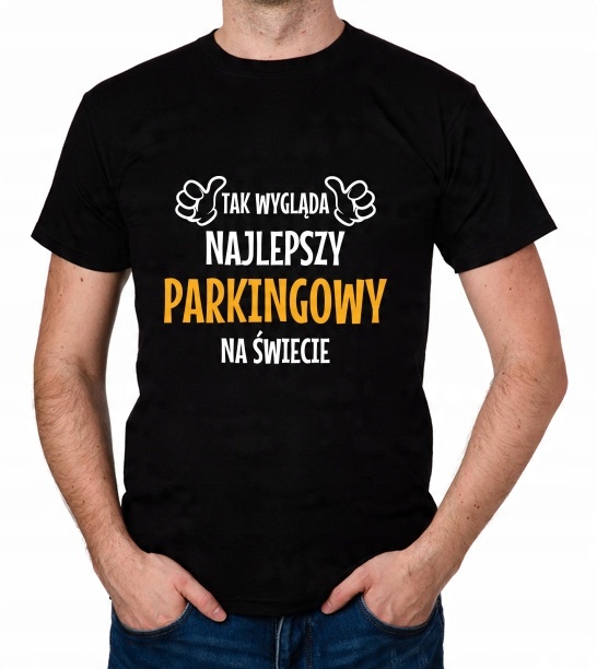 

koszulka Najlepszy Parkingowy prezent