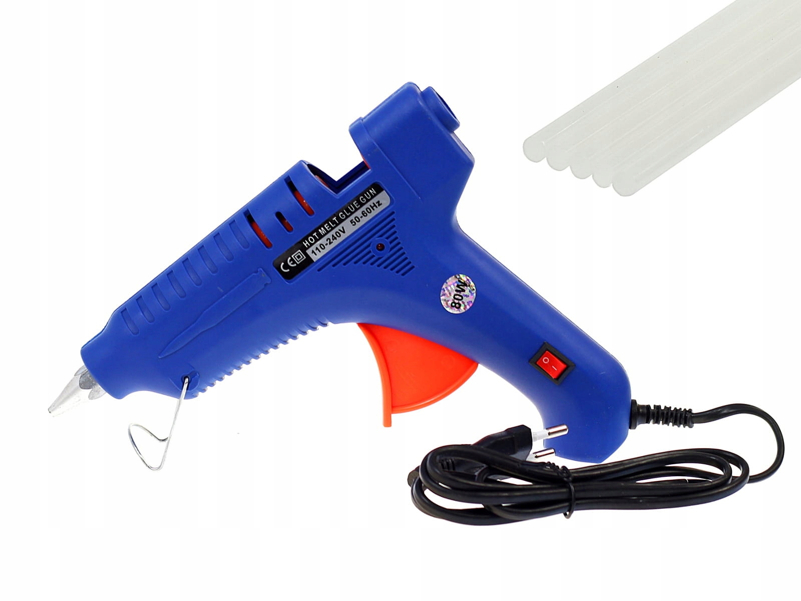 

Pistolet do kleju na gorąco 11mm 60W +1,5 m wkładu