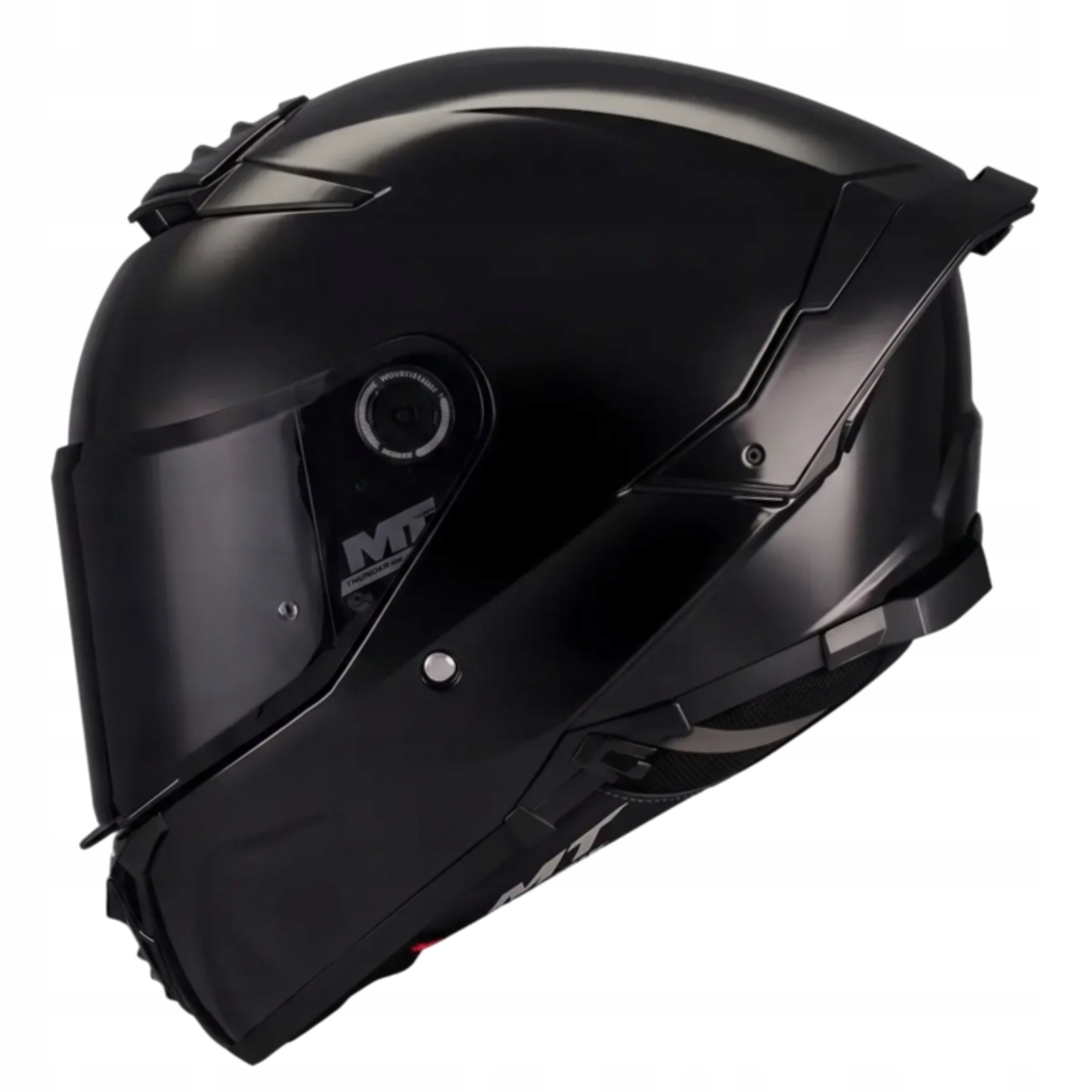 Motocyklová prilba Mt Thunder 4 Sv Pure Black čierna blenda Darčeky