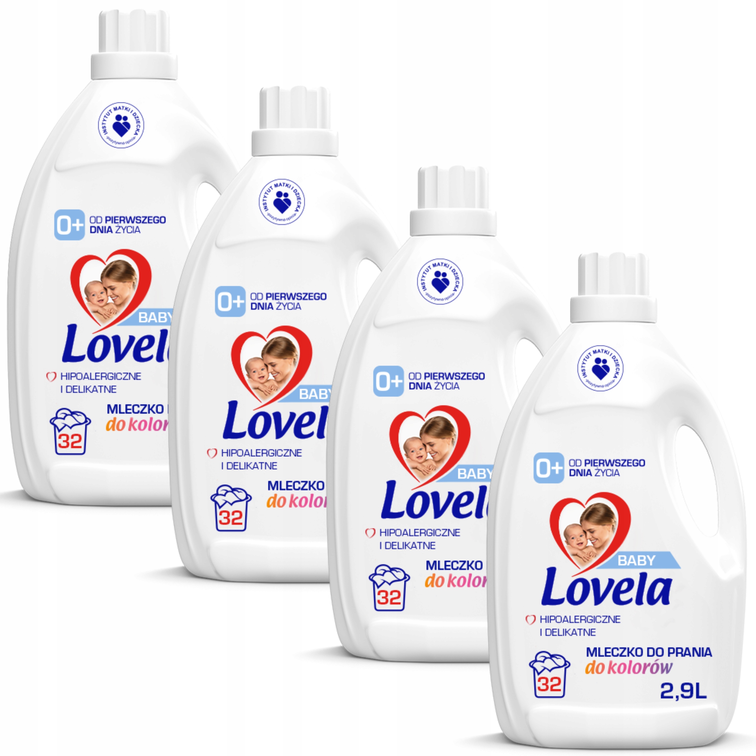 Levně Lovela Baby Sada Hypoalergenní mléko na praní barev Barva 3x 2.9L