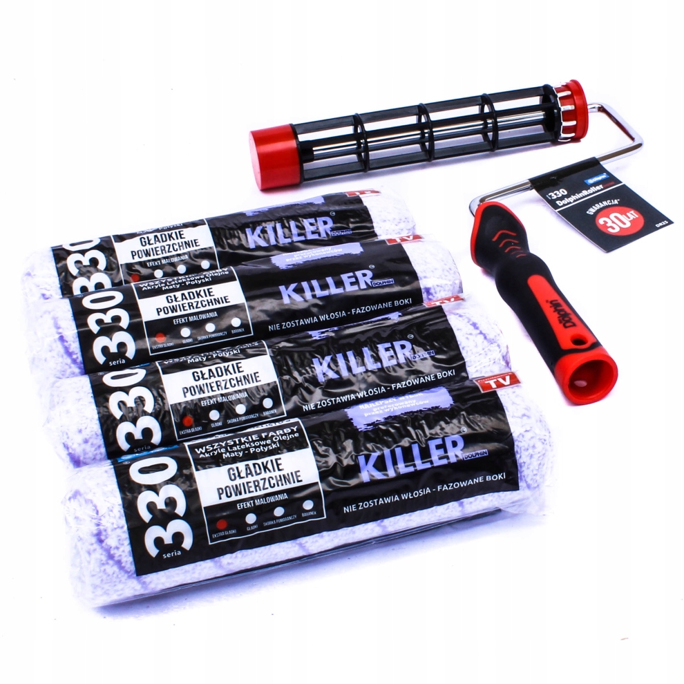 

Uchwyt 25cm 4 Wałki Killer 25cm/9mm Seria 330