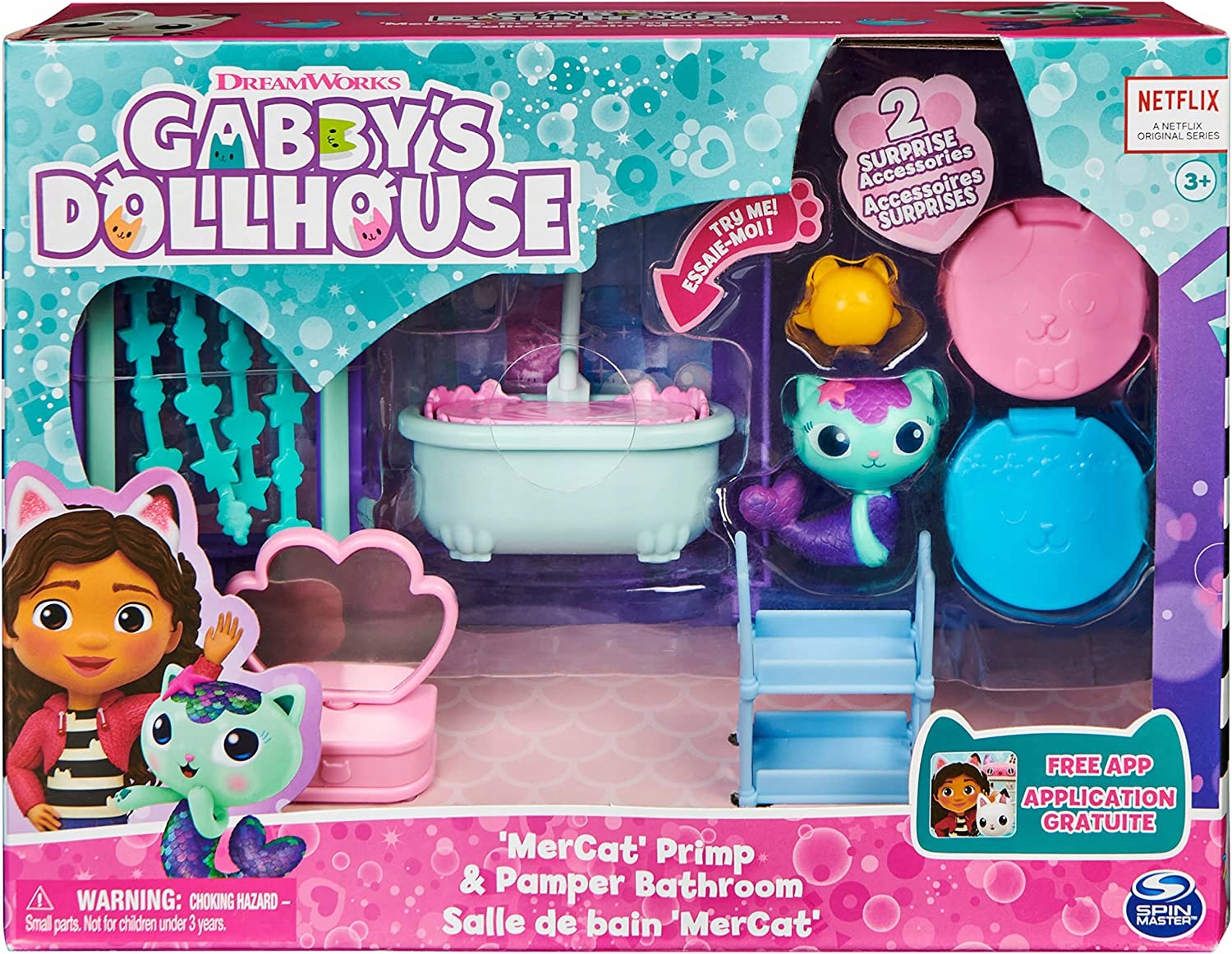 

Gabby's Dollhouse Gabi Koci Domek Dom Łazienka