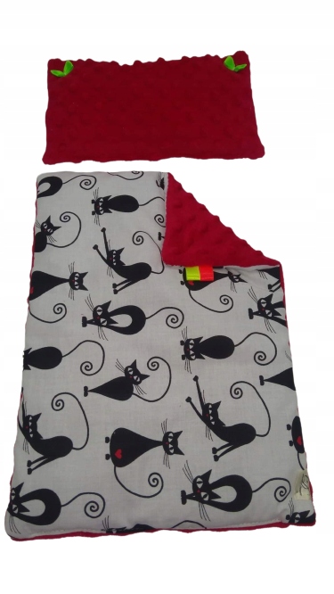 POŚCIEL DLA LALEK KOŁDERKA PODUSZKA