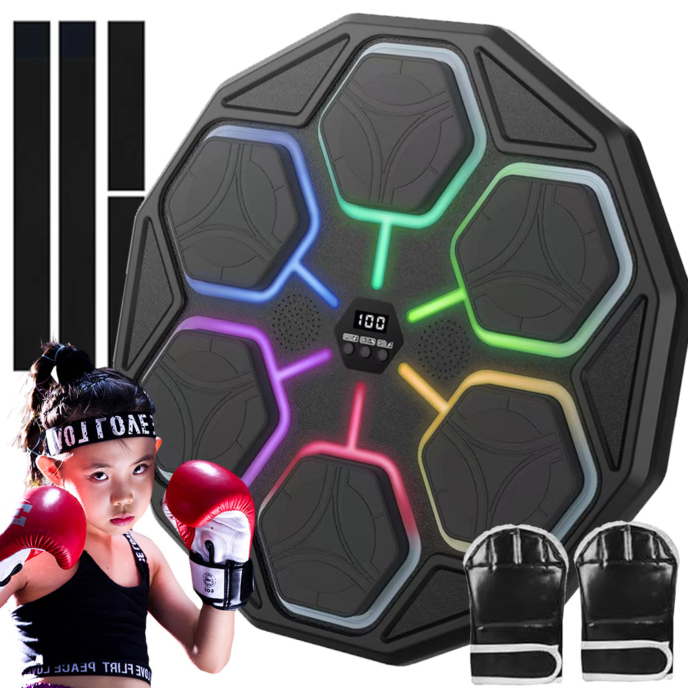 Boxovací Deska S Osvětlením A Bluetooth Hudbou Pro Dospělé I Děti