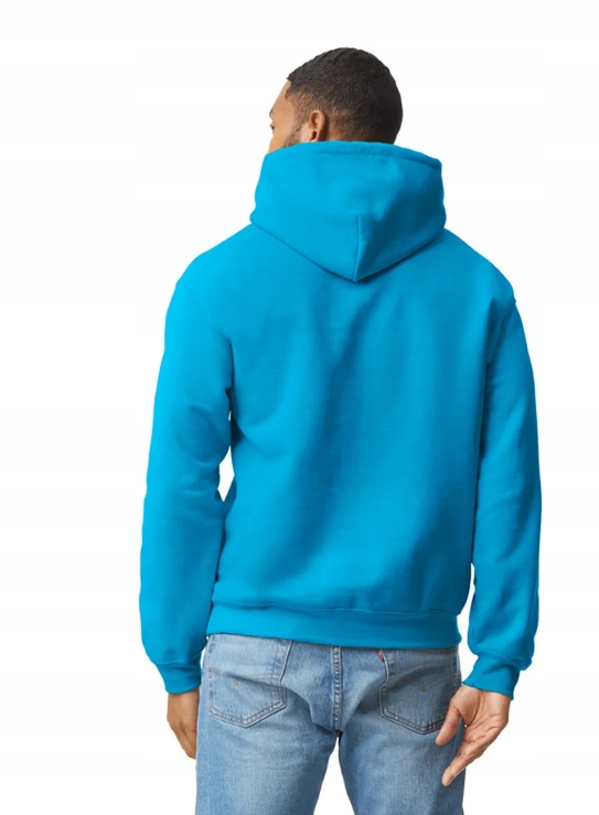 GILDAN HEAVY 18500 Bluza Męska z Kapturem NIEBIESKA Szafirowa Rozmiar: XXL Marka Gildan