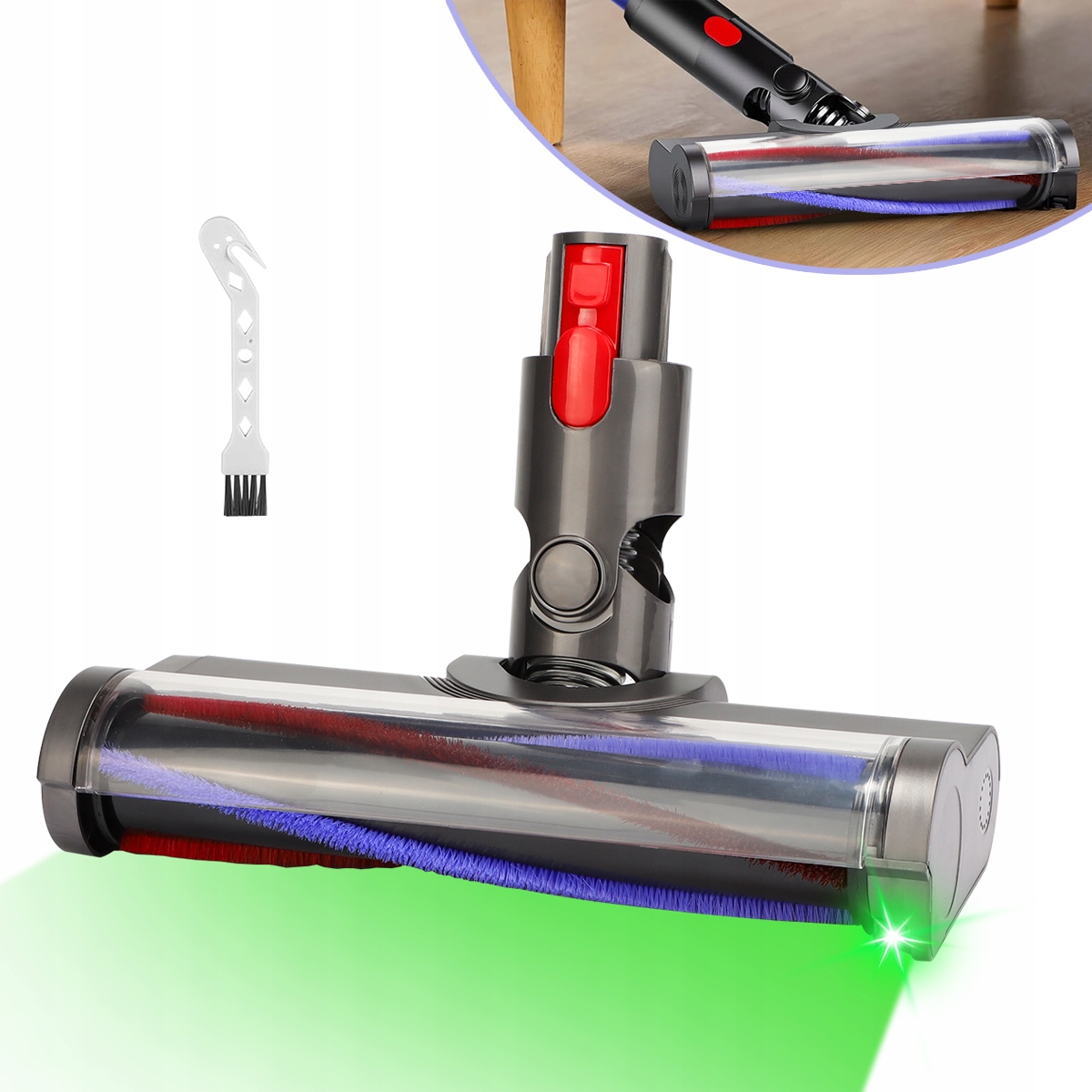 Akcesoria Do Odkurzacza, Szczotka Zapasowa Do Odkurzacza Dyson V7, V8, V10